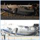 China Airlines Paints Over Name, Logo On Wreckage Of Jet [pics]
