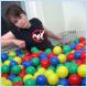 Growing Up: XKCD creator makes a ball pit in his room!
