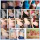 Take-a-picture-every-few-weeks time lapse pregnancy - TRIPLETS! [pic]