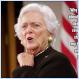 I used to like Barbara Bush -- but now we know she is just a cold hearted bitch! No wonder her kid is a fucktard. [pic]