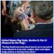 Bush Desecrates American Flag - He Must hate America (pic)