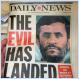 "The Evil Has Landed": actual front page splash on an American Newspaper.