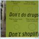 Don't to drugs or shoplift (Picture)