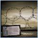 (Pic) Barbed wire Olympic logo 2008